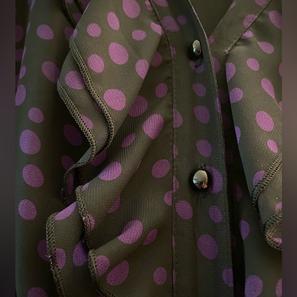 💜 Belted Polkadot Dress - Picture 14 of 14